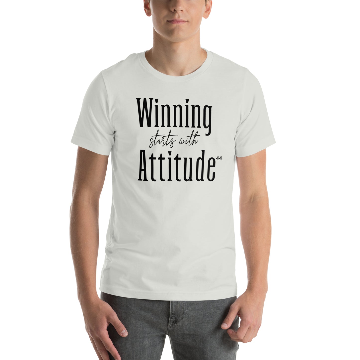 WINNING STARTS WITH YOUR ATTITUDE.